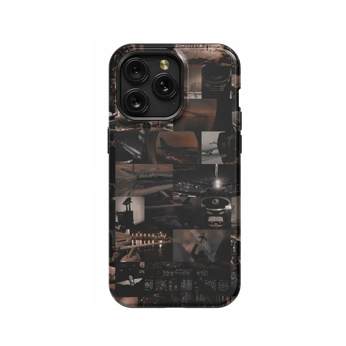 Travel Airplane Collage Phone Case iPhone Samsung Pixel & More #516 - Image 1