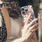 Trendy Cute Geometric Mosaic Phone Case iPhone Samsung Cover Pixel 1086 - Image 4