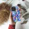 Trendy Cute Geometric Mosaic Phone Case iPhone Samsung Cover Pixel 1092 - Image 2
