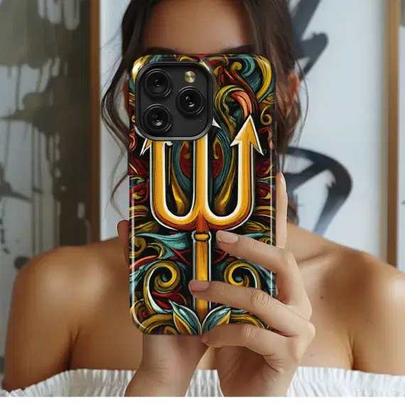 Trident Cartoon Phone Case iPhone Samsung Cover Pixel 3383 - Image 1