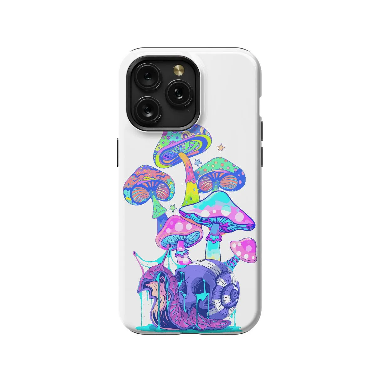 Trippy Mushroom Phone Case iPhone Samsung Pixel & More - Image 1