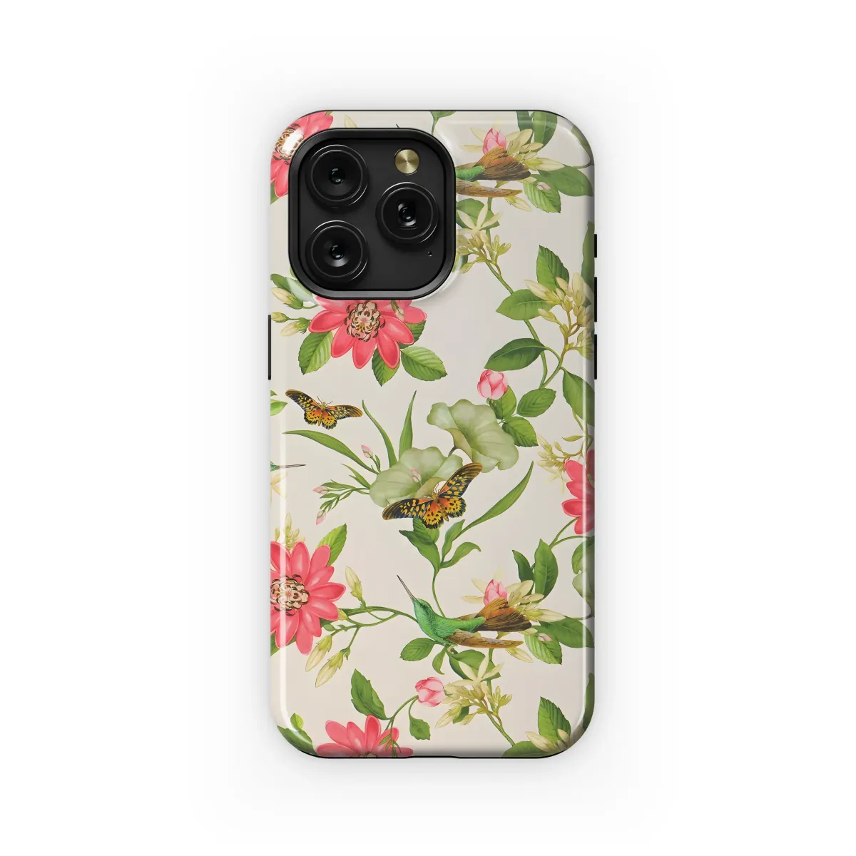 Tropical Birds & Blooms
 Phone Case iPhone Samsung Cover Pixel 6043 - Image 1