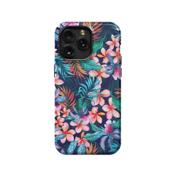 Tropical Floral Phone Case iPhone Samsung Pixel & More - Image 1