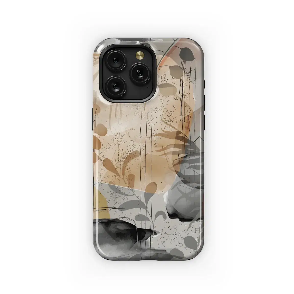 Tropical Leaf Phone Case iPhone Samsung Cover Pixel 2830 - Image 1