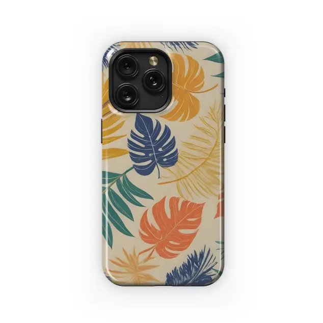 Tropical Palm Leaf Phone Case iPhone Samsung Cover Pixel 3144