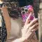 Tropical Pink Floral Cow Phone Case iPhone Samsung Pixel & More - Image 4