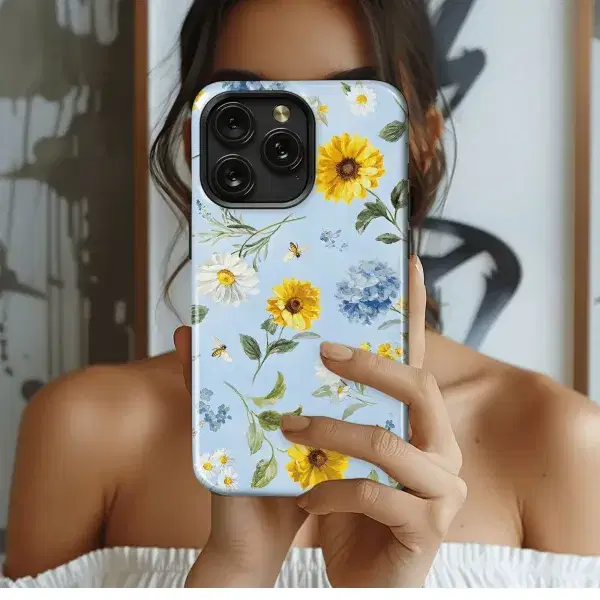 Tulip Fields Sunset
 Phone Case iPhone Samsung Cover Pixel 4508 - Image 1