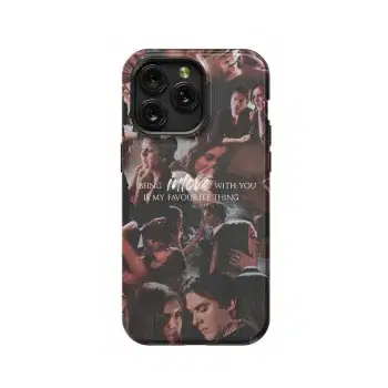 TVD Damon Salvatore Phone Case iPhone Samsung Pixel & More - Image 1