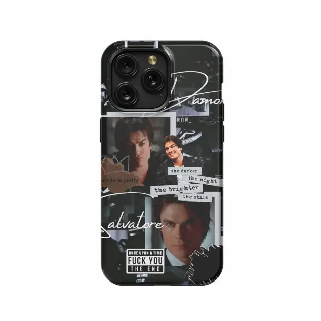 TVD Salvatore Damon Phone Case iPhone Samsung Pixel & More