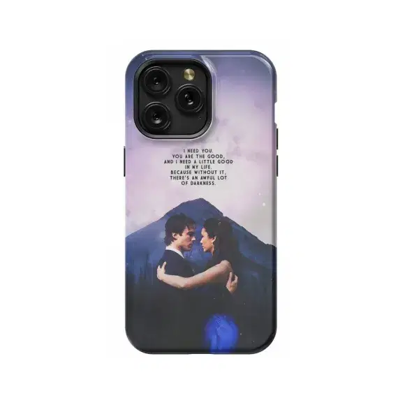 TVD The Vampire Diaries Damon Salvatore Quote Phone Case iPhone Samsung Pixel & More #373 - Image 1