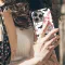 Twilight Sakura Bat Flight Art Phone Case iPhone Samsung Cover Pixel 7527 - Image 5