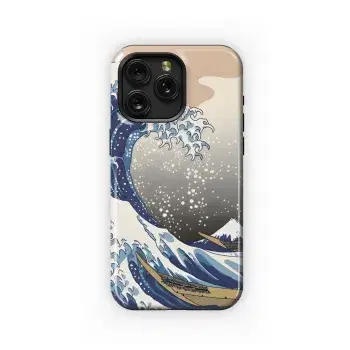 Ukiyoe Wave Phone Case iPhone Samsung Cover Pixel 2561 - Image 1