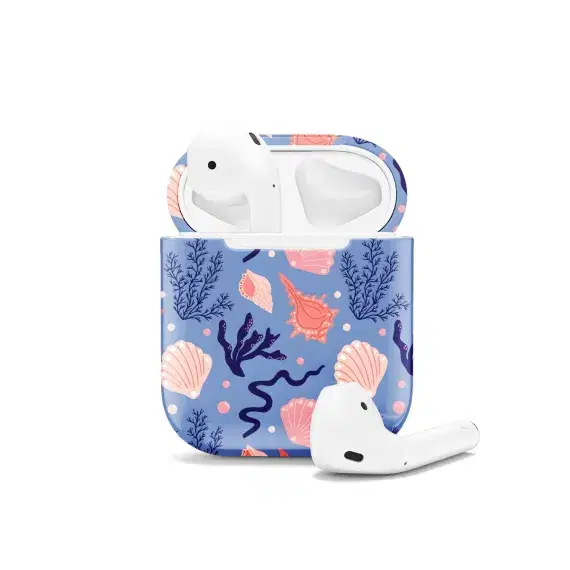 Underwater Ocean Sea Shells AirPods Case AirPods Pro AirPods Pro 2 AirPods 3 AirPods 2 Glossy 1287 - Image 1