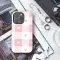Valentines day pink plaid gingham Phone Case iPhone Samsung Cover Pixel 3908 - Image 3