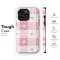 Valentines day pink plaid gingham Phone Case iPhone Samsung Cover Pixel 3908 - Image 6