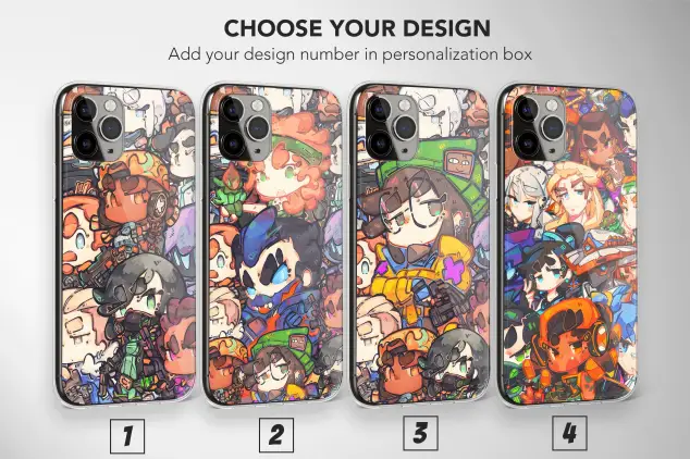 Valorant Phone Case, Game Gift Action Cover