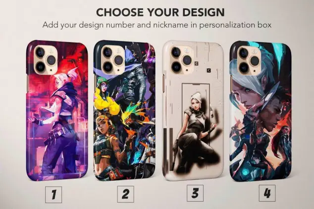 Valorant Phone Case Game Gift Cover