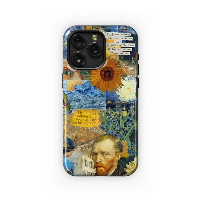 Van Gogh Art Collage
 Phone Case iPhone Samsung Cover Pixel 6087