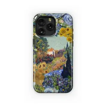 Van Gogh Garden Collage Phone Case iPhone Samsung Cover Pixel 4979 - Image 1