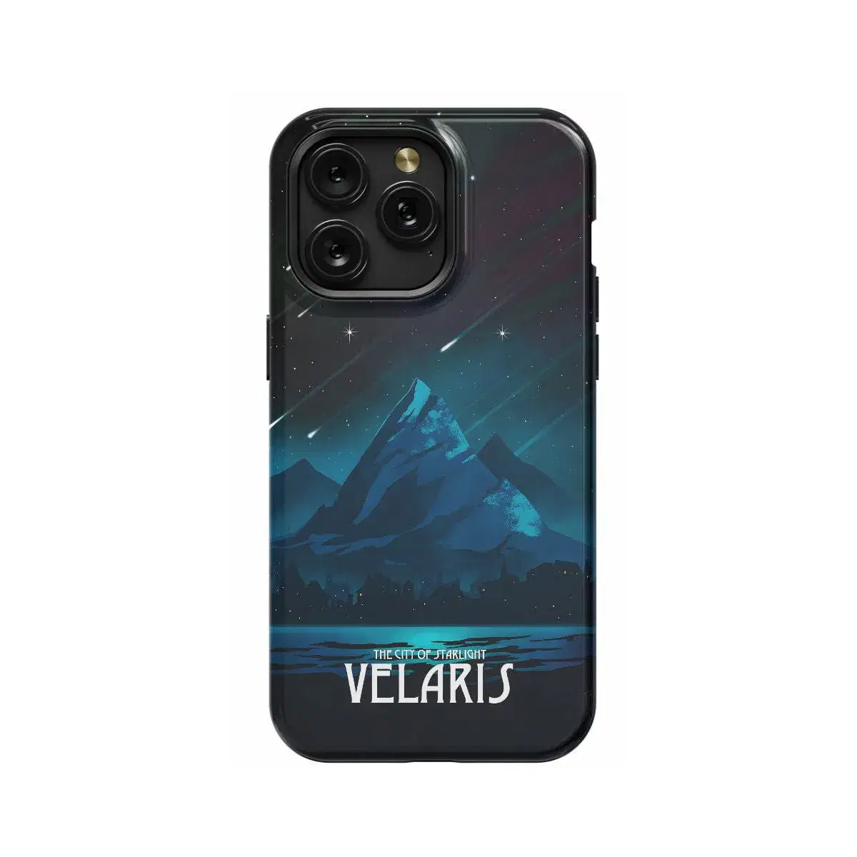 Velaris Night Court Symbol Acotar Acomaf Mountain Phone Case iPhone Samsung Pixel & More - Image 1
