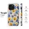 Vibrant Blue Yellow Purple Pansies Phone Case iPhone Samsung Cover Pixel 5406 - Image 6