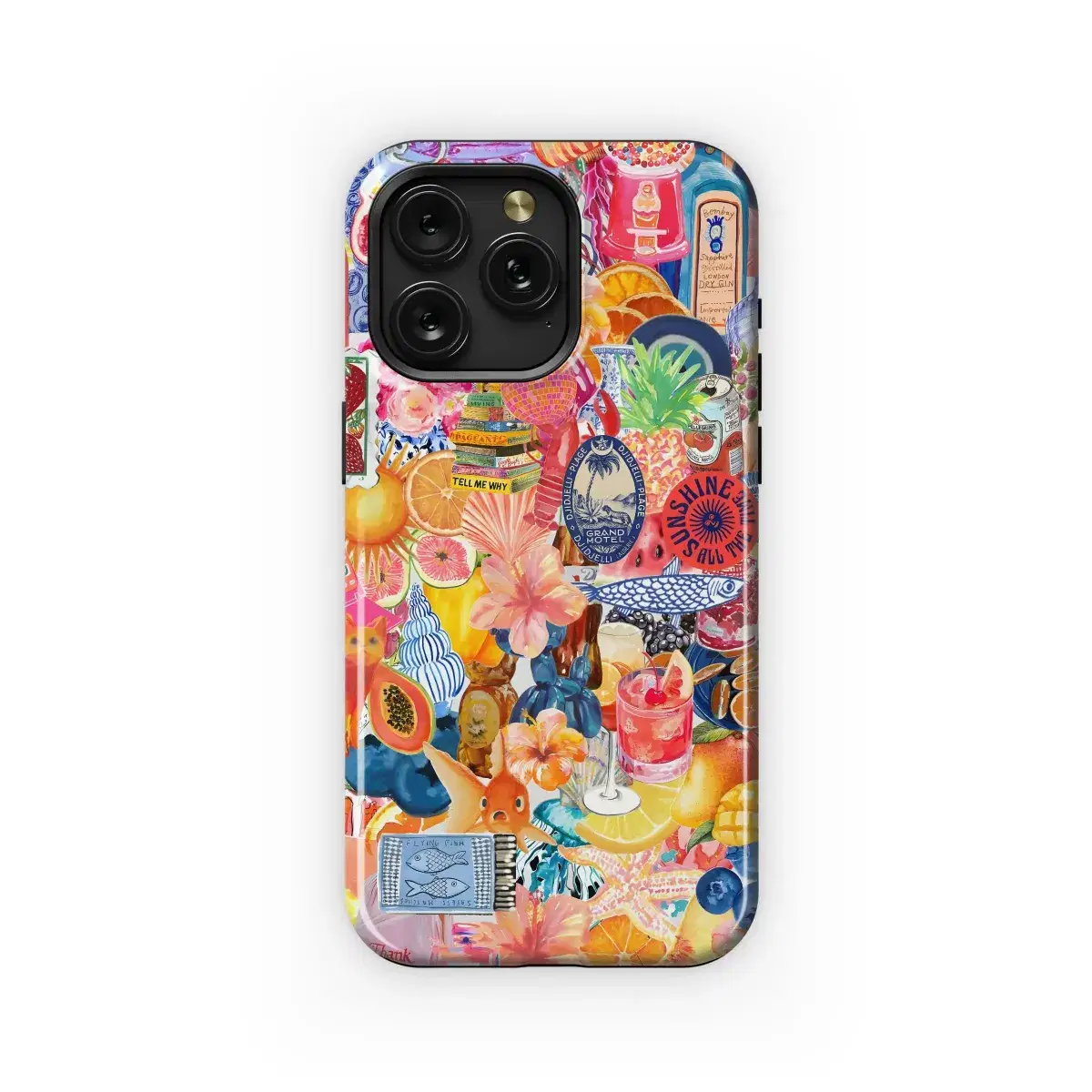 Vibrant Collage of Summer Vibes Phone Case iPhone Samsung Cover Pixel 4965 - Image 1