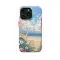 Vibrant Floral Beach Phone Case - Summer Lofi - Multiple Sizes for iPhone Samsung Pixel - Image 1