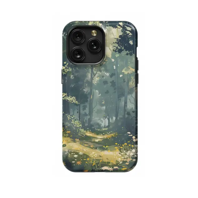 Vibrant Summer Forest Phone Case iPhone Samsung Pixel & More 288