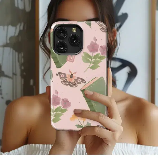 Vibrant Watercolor Garden Floral Print Phone Case iPhone Samsung Cover Pixel 5422 - Image 1