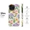 Vibrant Watercolor Garden Floral Print Phone Case iPhone Samsung Cover Pixel 5422 - Image 7