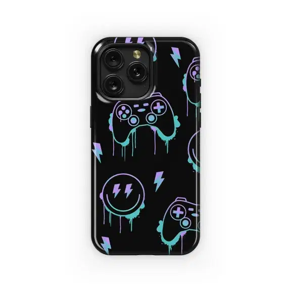 Video Game Seamless Pattern Phone Case iPhone Samsung Cover Pixel 2380 - Image 1