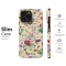 Vintage Botanical Wildflower Garden Print with Butterflies Phone Case Cover for iPhone 17 Pro Max 16 15 13 Samsung S26 S25 Pixel 9620 - Image 7