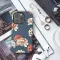 Vintage Carnation Garden at Midnight Phone Case iPhone Samsung Cover Pixel 7003 - Image 3