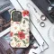 Vintage Crimson & Cream Floral Garden Phone Case iPhone Samsung Cover Pixel 7375 - Image 3