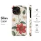 Vintage Crimson & Cream Floral Garden Phone Case iPhone Samsung Cover Pixel 7375 - Image 7