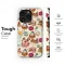 Vintage Dessert Pattern Sweet Treats Illustration Phone Case Cover for iPhone 17 Pro Max 16 15 13 Samsung S25 S24 Pixel 9053 - Image 6