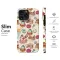 Vintage Dessert Pattern Sweet Treats Illustration Phone Case Cover for iPhone 17 Pro Max 16 15 13 Samsung S25 S24 Pixel 9053 - Image 7