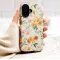 Vintage Floral Marigold Botanical Pattern Phone Case Cover for iPhone 17 Pro Max 16 15 Plus 14 13 Mini Samsung S25 S24 Pixel 10 9 9271 - Image 1