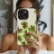 Vintage Four Leaf Clover Botanical Illustration Phone Case Cover for iPhone 17 Pro Max 16 15 Plus 14 13 Mini Samsung S26 S25 Pixel 10 9 9645 - Image 2