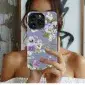 Vintage Lavender Bloom Pattern Phone Case iPhone Samsung Cover Pixel 4889 - Image 1