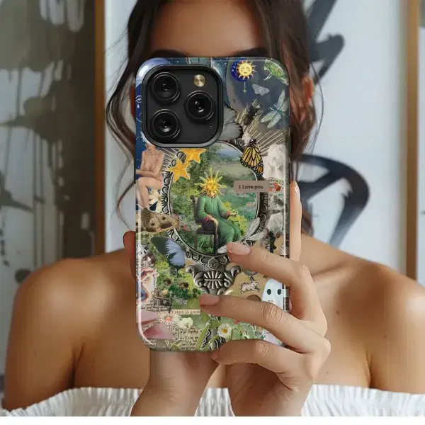 Vintage Lavender Herbarium Phone Case iPhone Samsung Cover Pixel 4907 - Image 1