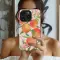 Vintage Peach Blossom Fruit Illustration with Gold Accents Phone Case Cover for iPhone 17 Pro Max 16 15 13 Samsung S26 S25 Pixel 9752 - Image 2