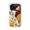 Vintage Peony and Lemon Botanical Illustration Phone Case Cover for iPhone 17 Pro Max 16 15 Plus 14 13 Mini Samsung S25 S24 Pixel 10 9 8411 - Image 1