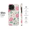 Vintage Pink Peony Floral Botanical Cover Phone Case Cover for iPhone 17 Pro Max 16 15 Plus 14 13 Mini Samsung S25 S24 Pixel 10 9 9160 - Image 7