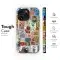Vintage Postage Stamp Collage
 Phone Case iPhone Samsung Cover Pixel 4457 - Image 6