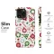 Vintage Red and Green Holiday Spirit Phone Case iPhone Samsung Cover Pixel 8039 - Image 7