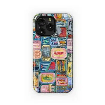 Vintage Sardine Can Collection Phone Case iPhone Samsung Cover Pixel 4803 - Image 1