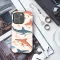 Vintage Shark Frenzy Ocean Art Phone Case iPhone Samsung Cover Pixel 7433 - Image 3
