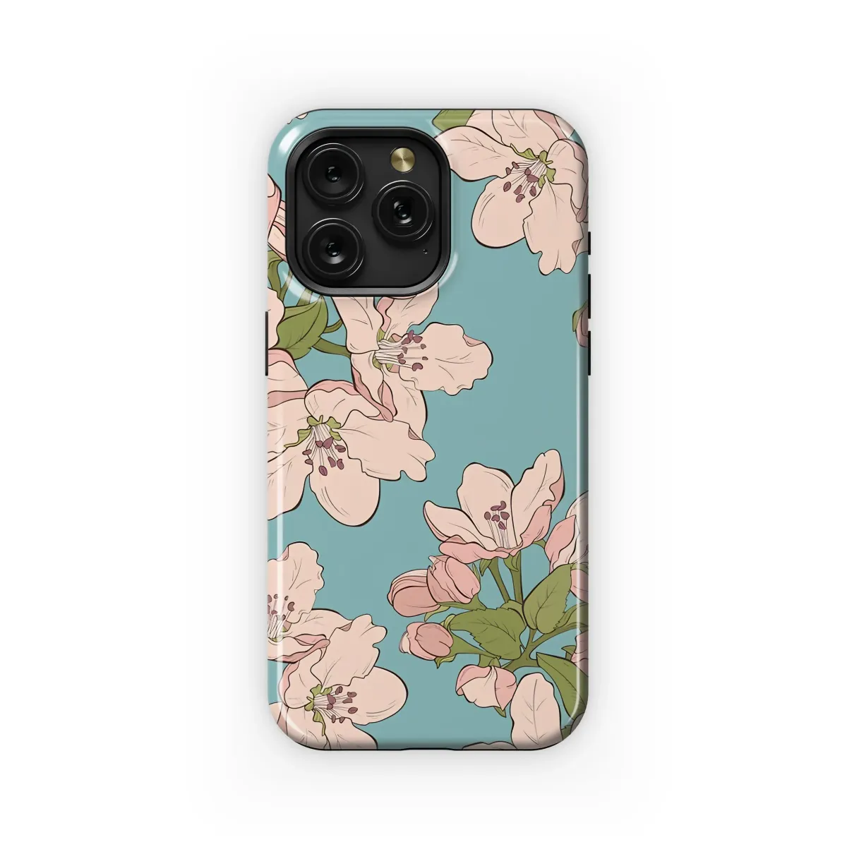 Vintage Spring Blossom Botanical Art Phone Case iPhone Samsung Cover Pixel 7487 - Image 1