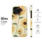 Vintage Sunflower Pattern Floral Illustration Phone Case Cover for iPhone 17 Pro Max 16 15 Plus 14 13 Mini Samsung S25 S24 Pixel 10 9 8417 - Image 7